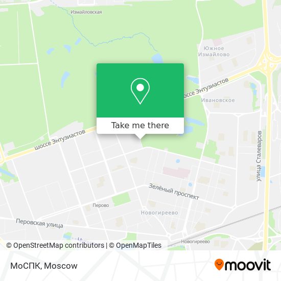 МоСПК map