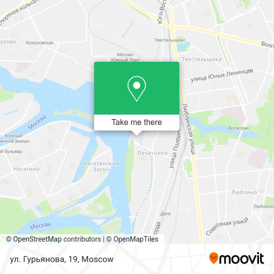 ул. Гурьянова, 19 map