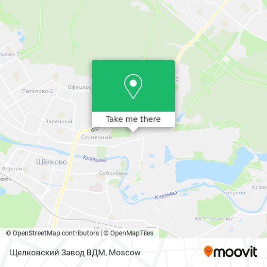 Щелковский Завод ВДМ map