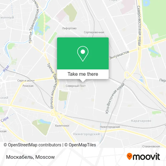 Москабель map