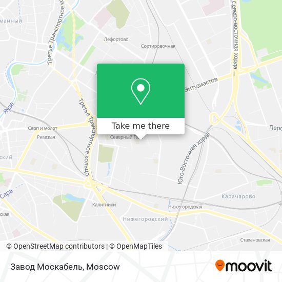Завод Москабель map