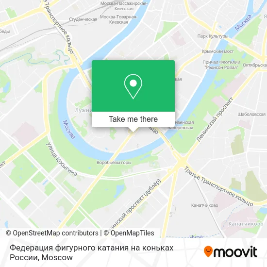Федерация фигурного катания на коньках России map