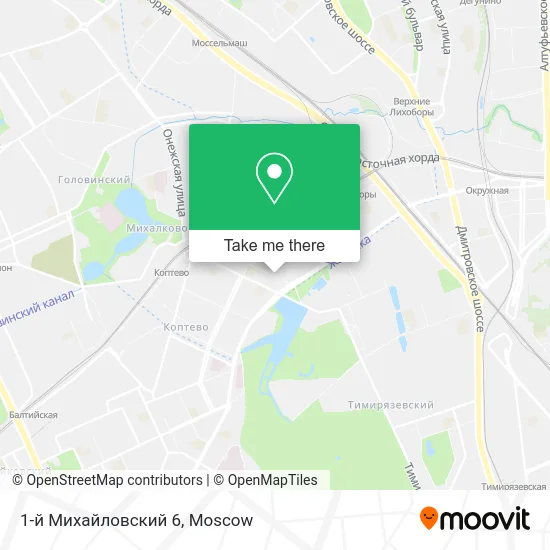 1-й Михайловский 6 map