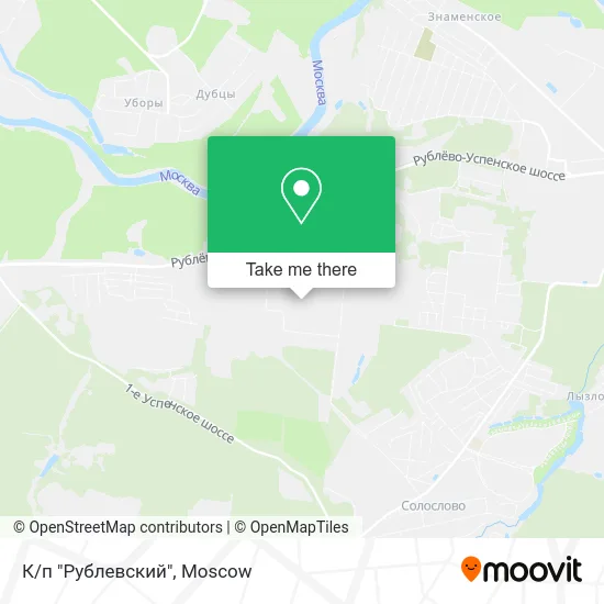 К/п "Рублевский" map