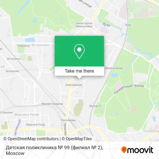 Детская поликлиника № 99 (филиал № 2) map
