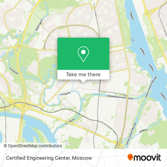 Certified Engineering Center map