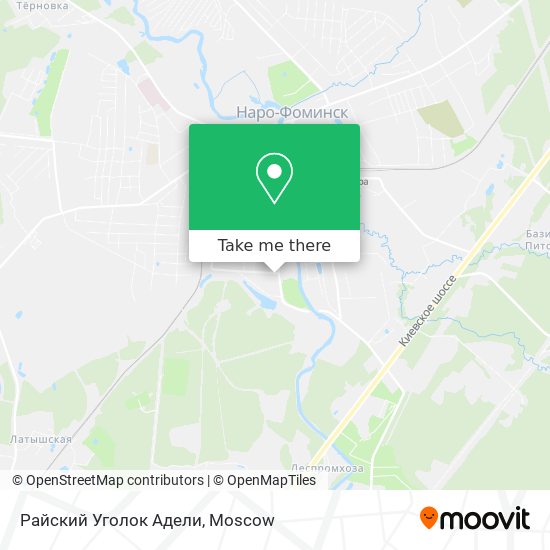 Райский Уголок Адели map