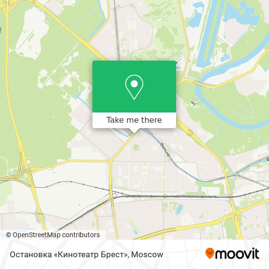 Остановка «Кинотеатр Брест» map