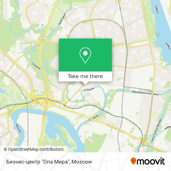 Бизнес-центр "Опа Мира" map