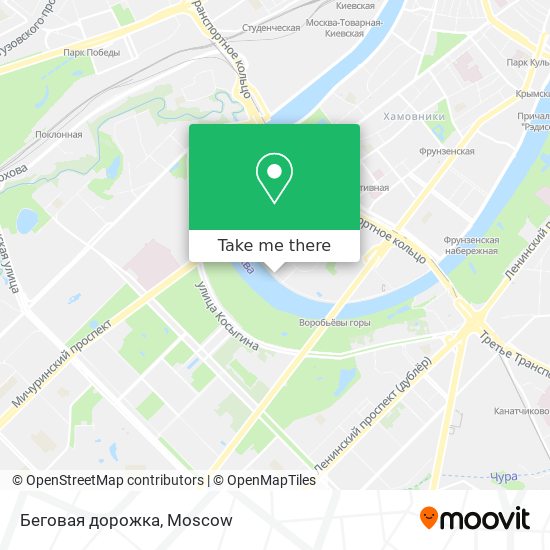 Беговая дорожка map