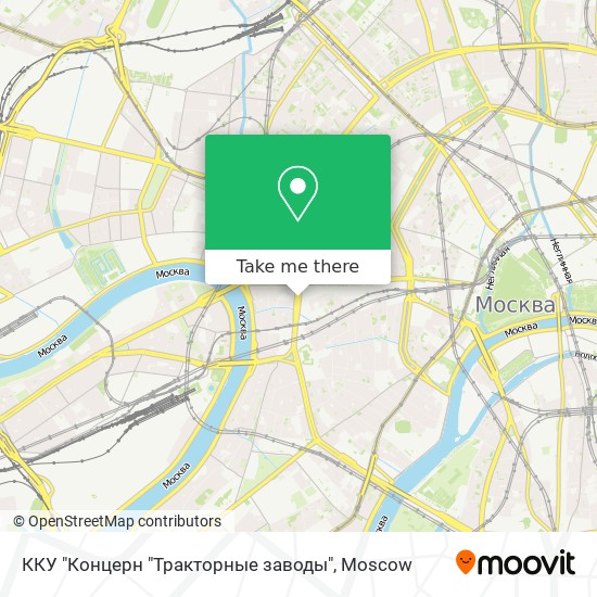 ККУ "Концерн "Тракторные заводы" map