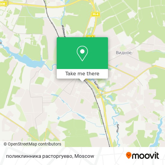 поликлинника расторгуево map