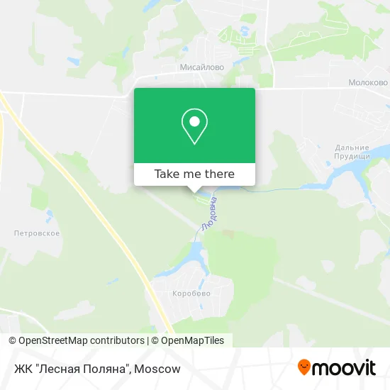 ЖК "Лесная Поляна" map