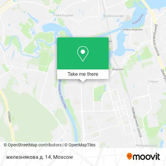 железнякова д. 14 map