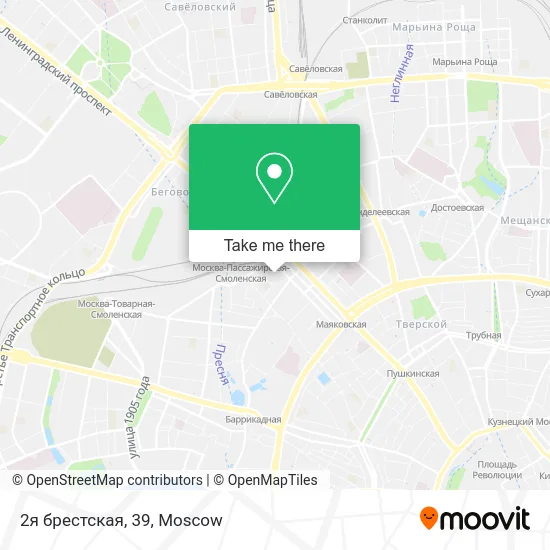 2я брестская, 39 map