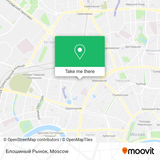 Блошиный Рынок map