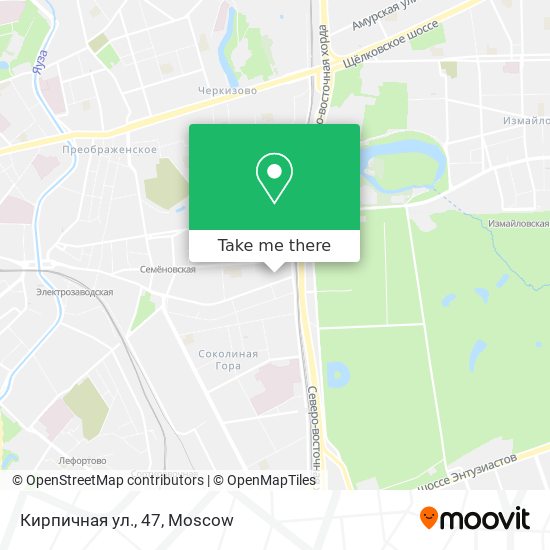 Кирпичная ул., 47 map