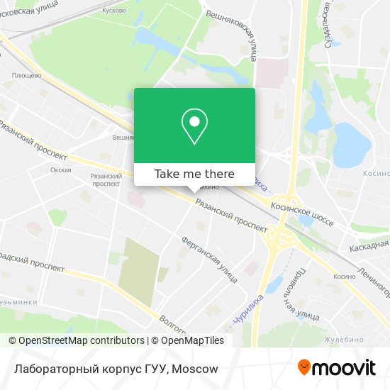 Лабораторный корпус ГУУ map