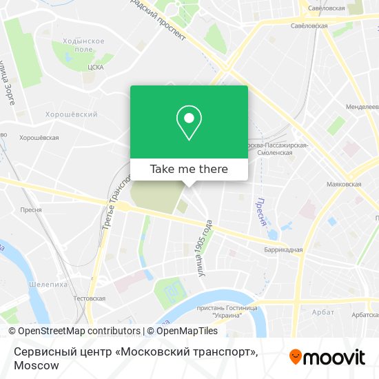 Сервисный центр «Московский транспорт» map