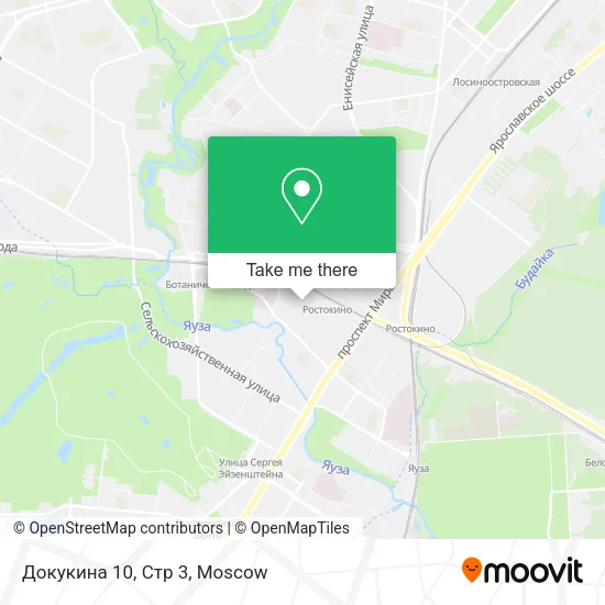 Докукина 10, Стр 3 map