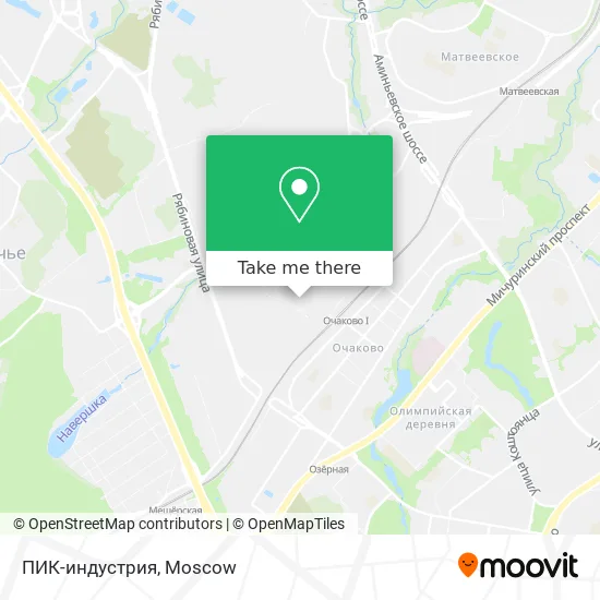 ПИК-индустрия map