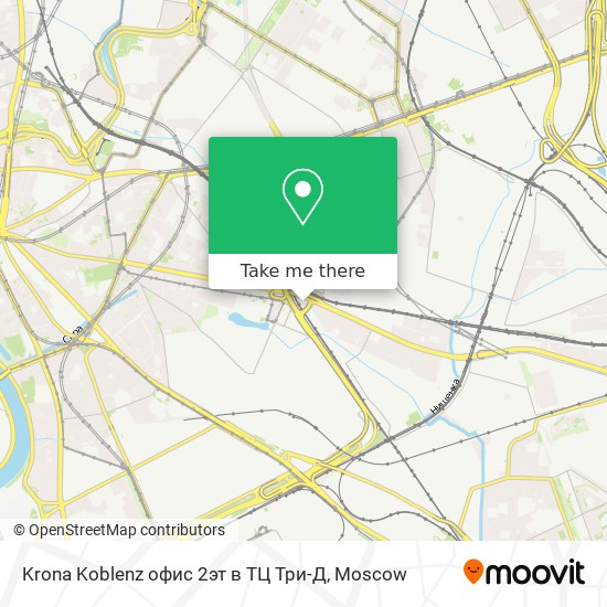 Krona Koblenz офис 2эт в ТЦ Три-Д map