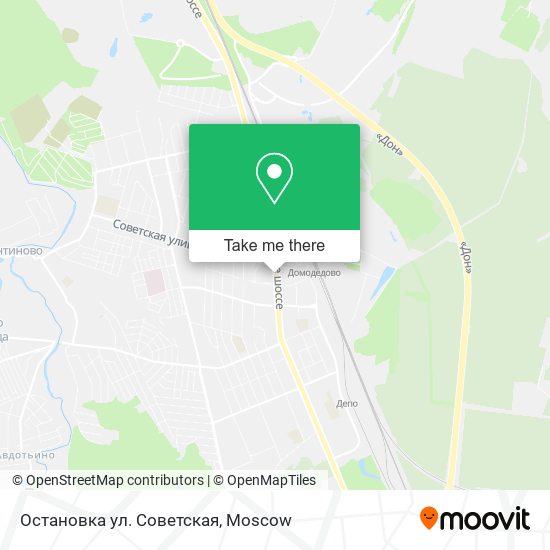 Остановка ул. Советская map