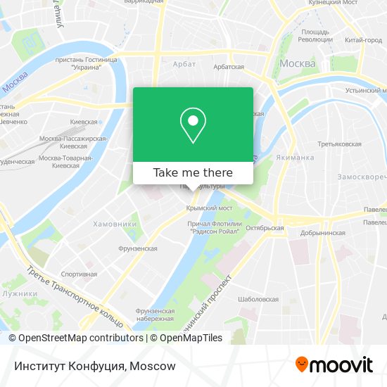 Институт Конфуция map
