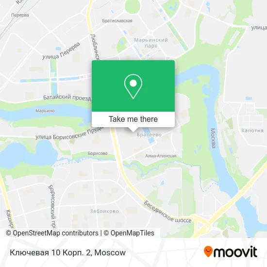 Ключевая 10 Корп. 2 map