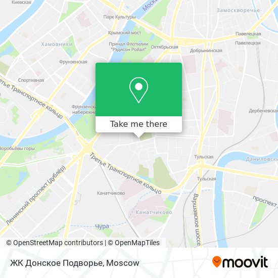ЖК Донское Подворье map