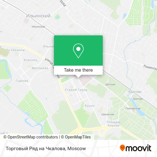 Торговый Ряд на Чкалова map