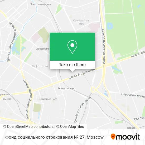 Фонд социального страхования № 27 map