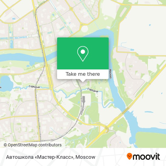 Автошкола «Мастер-Класс» map
