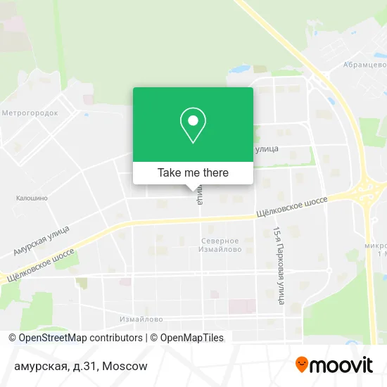 амурская, д.31 map