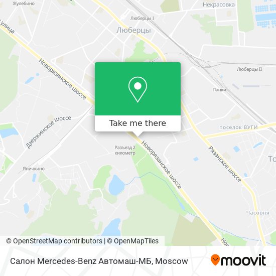 Салон Mercedes-Benz Автомаш-МБ map