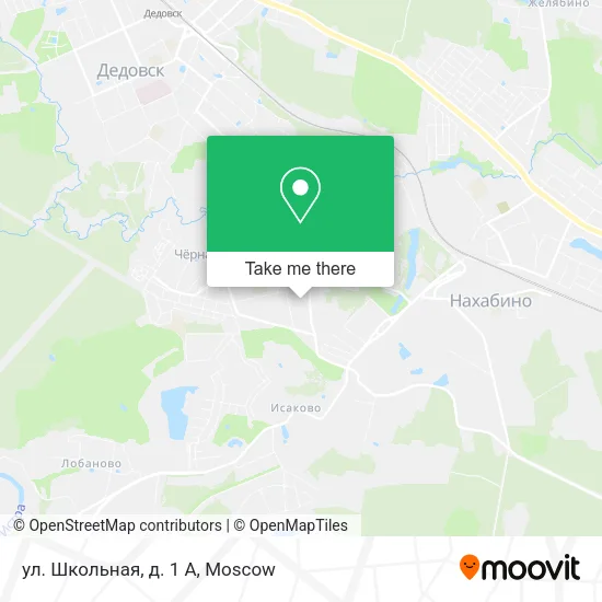 ул. Школьная, д. 1 А map