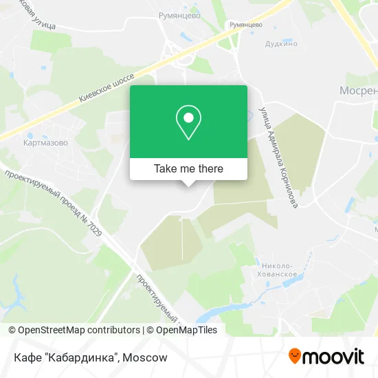 Кафе "Кабардинка" map