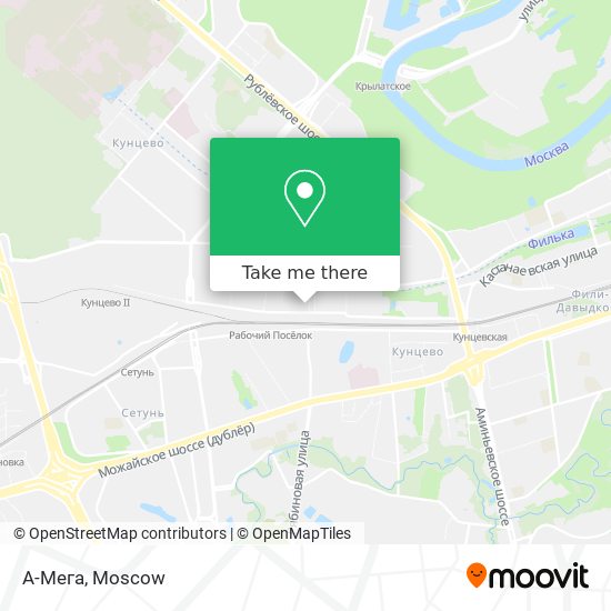 А-Мега map