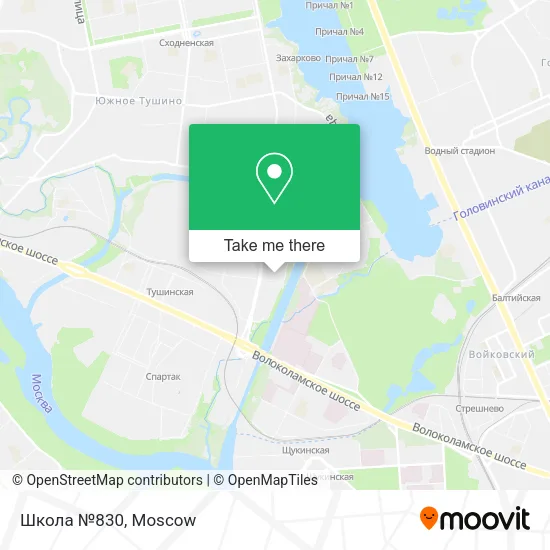 Школа №830 map