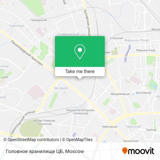 Головное хранилище ЦБ map