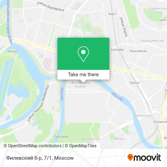 Филевский б-р, 7/1 map