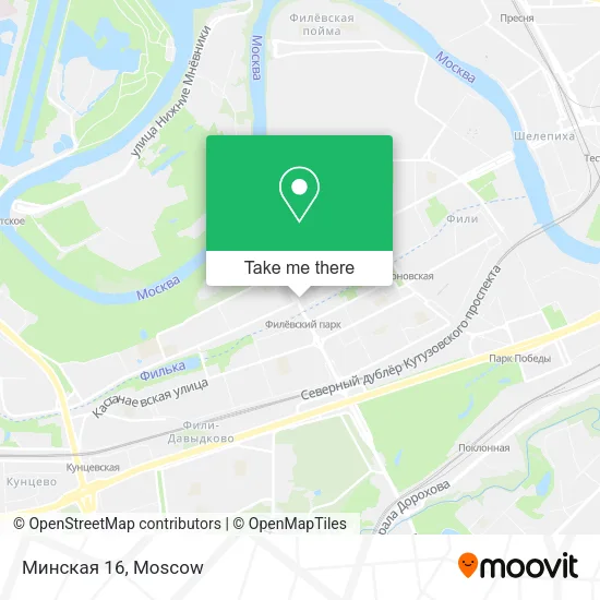 Минская 16 map