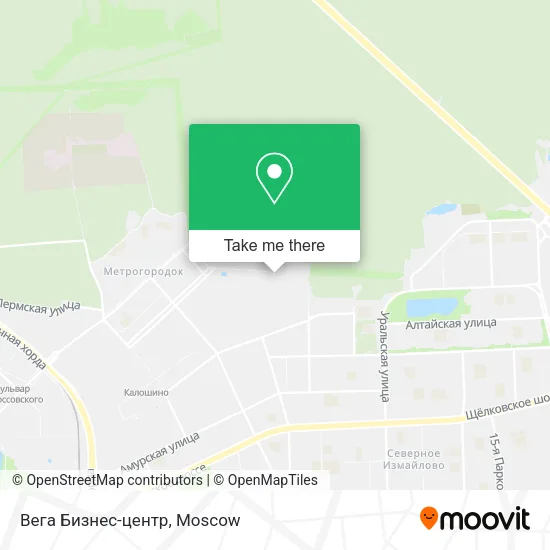Вега Бизнес-центр map