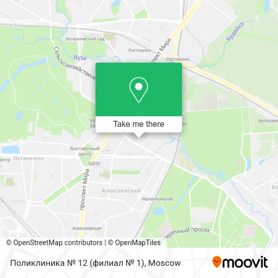 Поликлиника № 12 (филиал № 1) map