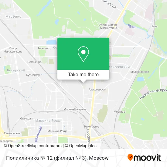 Поликлиника № 12 (филиал № 3) map