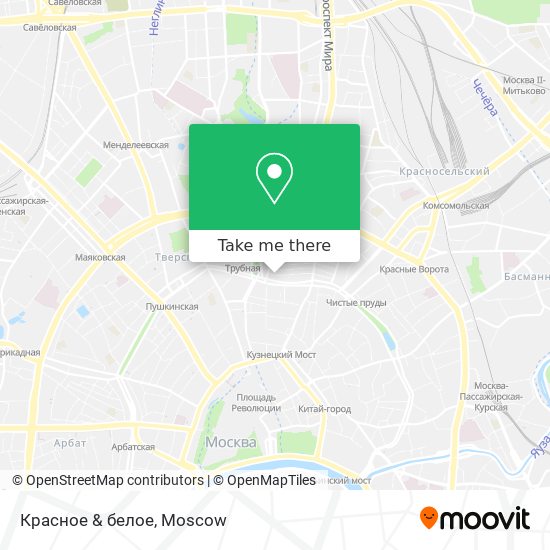 Красное & белое map