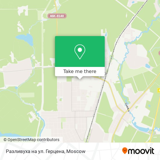 Разливуха на ул. Герцена map