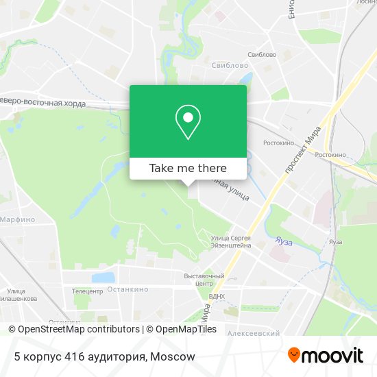 5 корпус 416 аудитория map