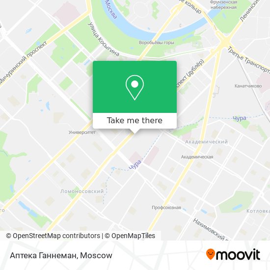 Аптека Ганнеман map
