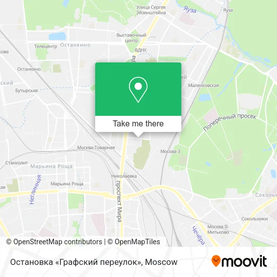 Остановка «Графский переулок» map